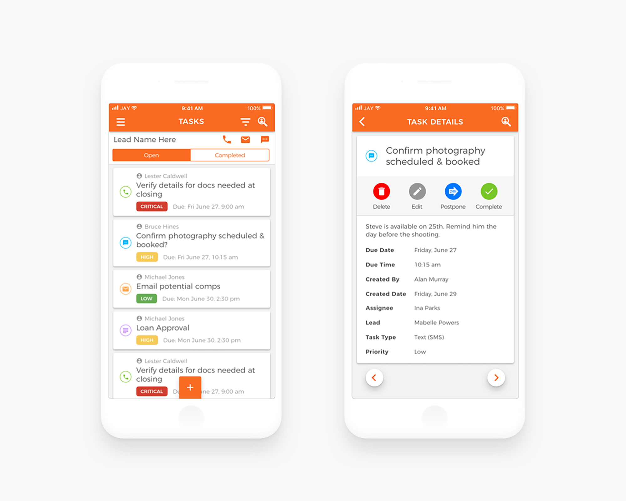 Firepoint tasks